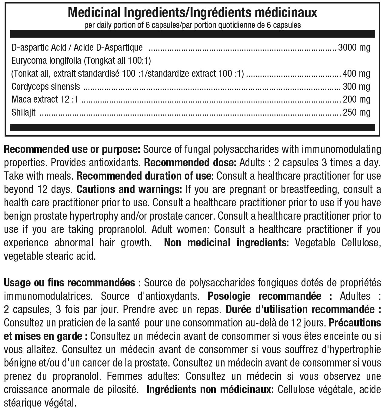 valeurs nutritionnelles