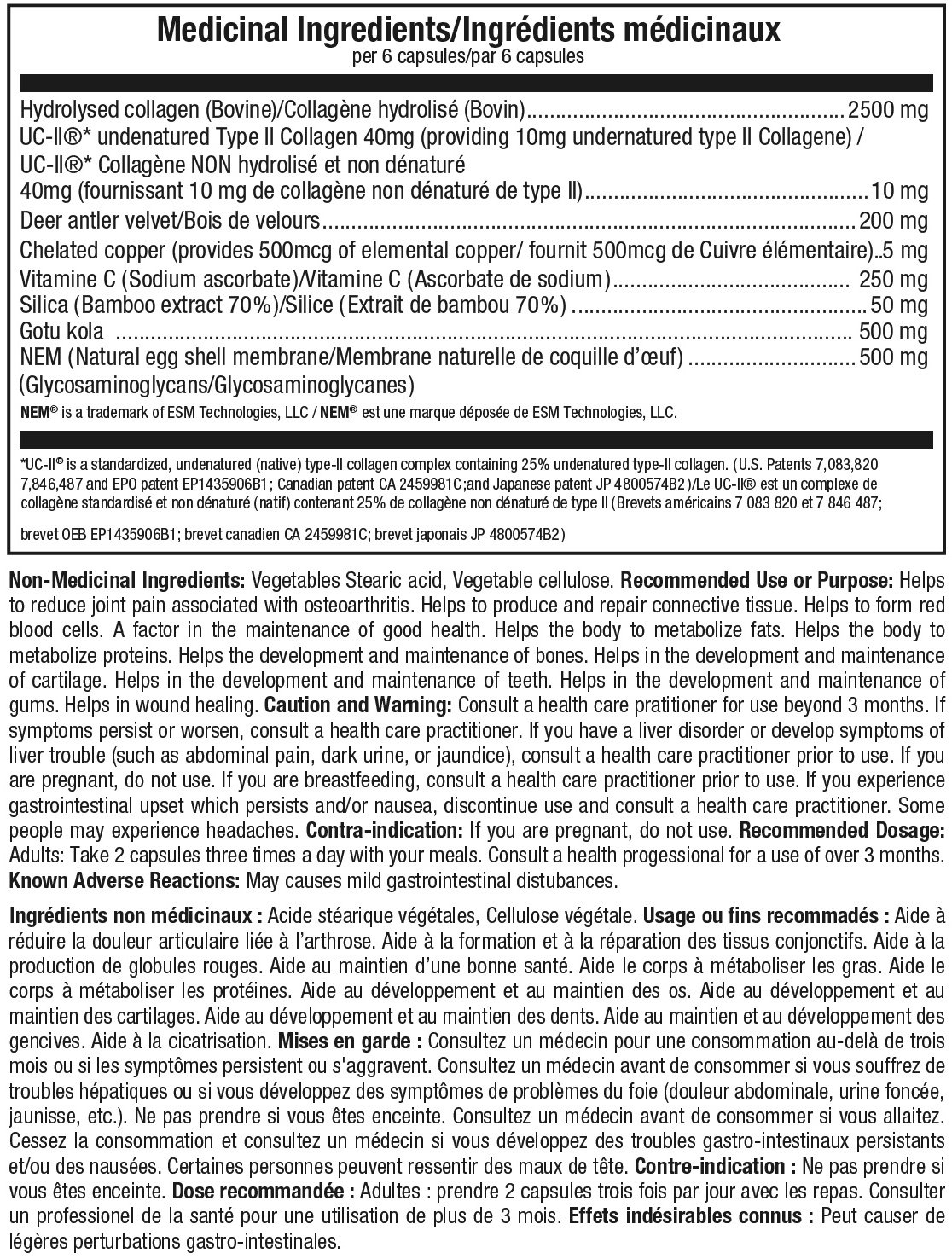 valeurs nutritionnelles